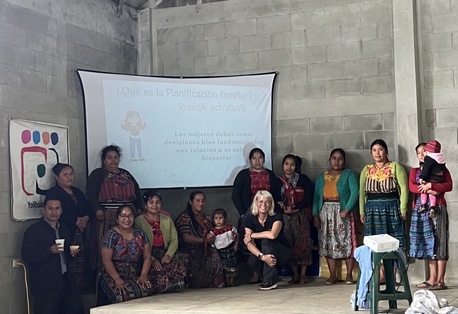 Un grupo de mujeres en Guatemala