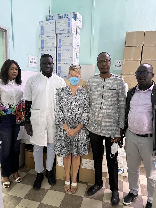 Un grupo de personas en Senegal